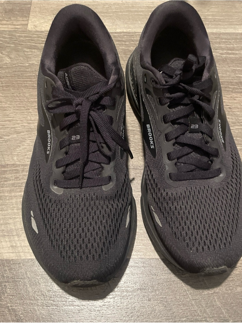 Brooks Adrenaline GTS 23 Men's 9D Black Ebony - Picture 5 of 8